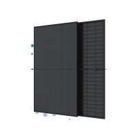 Trina Solar 420W 144 Half-Cell TOPCon Black Bifacial Solar Panel, TSM-420-NE09RC.05 - CABO SUR AUTHORIZED
